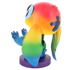 Disney Stitch Rainbow figure clamping bracket Cable guy 20cm-thumb-1