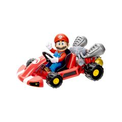 Super Mario Movie - Figure w/ Kart - Mario (6 cm) (417684) / Toys