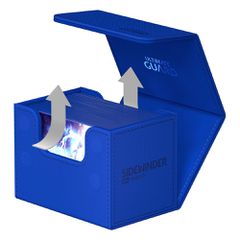 Ultimate Guard Sidewinder 80+ XenoSkin Monocolor Blue-thumb-3