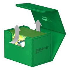 Ultimate Guard Sidewinder 80+ XenoSkin Monocolor Green-thumb-3