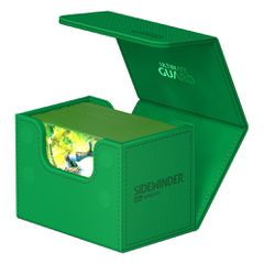 Ultimate Guard Sidewinder 80+ XenoSkin Monocolor Green-thumb-2