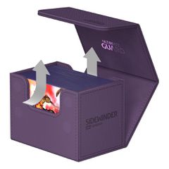 Ultimate Guard Sidewinder 80+ XenoSkin Monocolor Purple-thumb-3