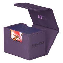 Ultimate Guard Sidewinder 80+ XenoSkin Monocolor Purple-thumb-2