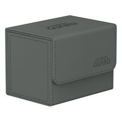 Ultimate Guard Sidewinder 80+ XenoSkin Monocolor Grey-thumb-1