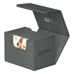 Ultimate Guard Sidewinder 80+ XenoSkin Monocolor Grey-thumb-2