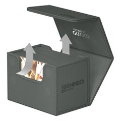 Ultimate Guard Sidewinder 80+ XenoSkin Monocolor Grey-thumb-3