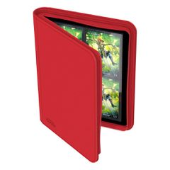 Ultimate Guard Zipfolio 160 - 8-Pocket XenoSkin Red-thumb-4