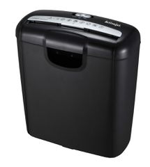 Activejet ASH-0601S shredder, P-2, 10 l, 6 mm strip, 6 sheets, black.