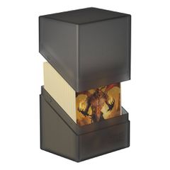 Ultimate Guard Boulder Deck Case 80+ Standard Size Onyx-thumb-1