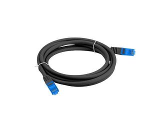 LANBERG PATCHCORD S/FTP CAT.6A 5M BLACK LSZH-thumb-1