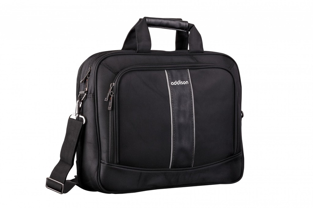 Addison 309014 notebook case 35.8 cm (14.1") Briefcase Black