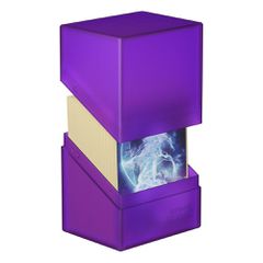 Ultimate Guard Boulder Deck Case 80+ Standard Size Amethyst-thumb-1