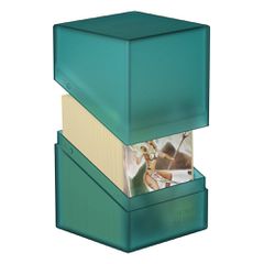 Ultimate Guard Boulder Deck Case 100+ Standard Size Malachite-thumb-1