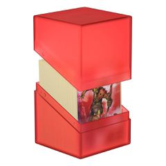 Ultimate Guard Boulder Deck Case 100+ Standard Size Ruby-thumb-1