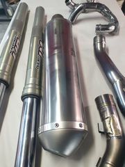 Γυάλισμα Αρχικά (Downpipes) - Σωλήνων Εξάτμισης Triumph - Βαφές Κεραμικές Θερμοκρασίας-thumb-9