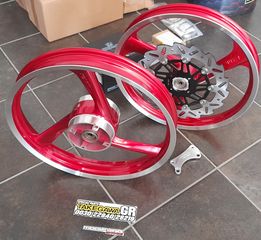 zantes alouminiou gia yamaha z125 & crypton x 135 me diskofreno piso .. vafonte se ola ta xromata YAMAHA Z125 X135-thumb-2