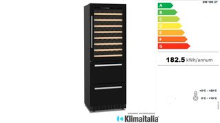 ΨΥΓΕΙΟ SELF SERVICE ΚΡΑΣΙΩΝ DW 190 2T - BLACK