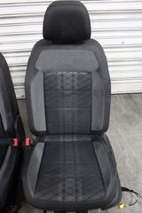 Σαλόνι κομπλέ VW T-Roc 2GA RLine μαύρο ύφασμα-δέρμα-alcantara-thumb-1
