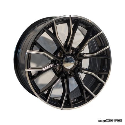 REPLICA ΖΑΝΤΕΣ BMW 4768 20X8.5-9.5 ET35/40 5-120 BLACK PLUS MILLED