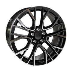 REPLICA ΖΑΝΤΕΣ BMW 5769 21X9.5-10.5 ET40/35 5-120 BLACK MACHINED FACED