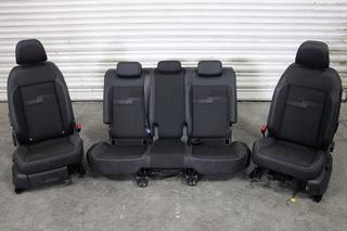 Σαλόνι κομπλέ VW T-Cross 2GM μαύρο δέρμα-ύφασμα