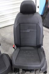 Σαλόνι κομπλέ VW T-Cross 2GM μαύρο δέρμα-ύφασμα-thumb-1