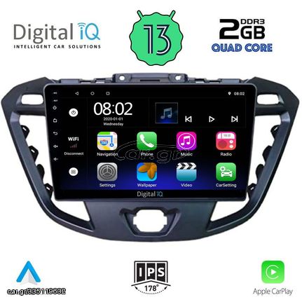 DIGITAL IQ RSB 2177_CPA (9inc) MULTIMEDIA TABLET OEM FORD TRANZIT CUSTOM | TORNEO CUSTOM mod. 2013-2019