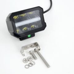 Ισχυρή Μπάρα Φωτισμού LED Μίνι με Κάτοπτρο και DRL ΛευκόΠορτοκαλί  - 30W - 1030V
