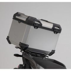 Σετ βασης και βαλιτσας topcase SW-Motech TRAX ADV Triumph Tiger 900 GT/Rally/Pro ασημι