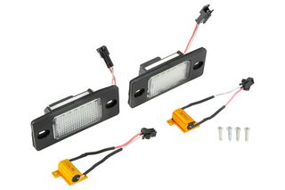 Φωτισμός πινακίδας κυκλοφορίας Led για VW GOLF IV 4 KOMBI 1999-,GOLF V 5 KOMBI 2007-,PASSAT B5 FL KOMBI 2000-,TOUAREG 2002-,TIGUAN 2007-/CAN-BUS// ELP-VW-004