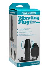 Vibrating Plug with Remote - Vac-U-Lock-thumb-1