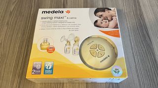 Medela Ηλεκτρικό Διπλό Θήλαστρο Swing Maxi Ρεύματος Κίτρινο 150ml