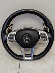 τιμόνι γνήσιο BENC MERCEDES AMG facelift για E-class w212, C-class w204