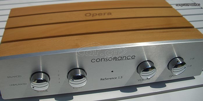 ΠΡΟΕΝΙΣΧΥΤΗΣ OPERA CONSONANCE 1.3 REFERENCE TRANSFORMER VOLUME CONTROL ( TVC )