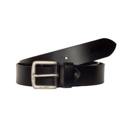 Hill Burry leather belt black  - 40mm-at-blk