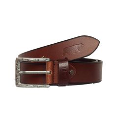 Hill Burry leather belt brown  - 40mm-at-br
