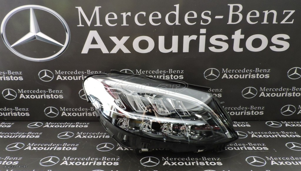 ΦΑΝΑΡΙ ΕΜΠΡΟΣΘΙO ΔΕΞΙΟ, MERCEDES-BENZ, C-CLASS, W205, PERFORMANCE, ΧΩΡΙΣ ΤH ΠΛΑΚΕΤA, FACELIFT, 2019-2022  **AXOURISTOS**
