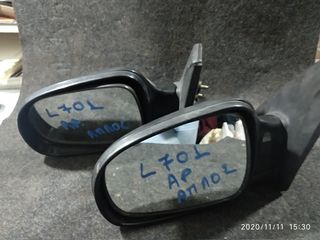 Cuore L701 '97-'02 καθρέπτες αριστεροί απλοί (χειροκίνητοι)