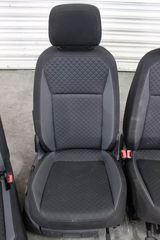 Σαλόνι κομπλέ VW Tiguan 5NA μαύρο ύφασμα-thumb-2