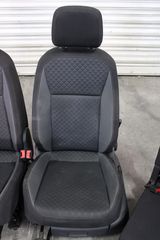 Σαλόνι κομπλέ VW Tiguan 5NA μαύρο ύφασμα-thumb-1