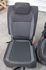 Σαλόνι κομπλέ VW Tiguan 5NA μαύρο ύφασμα-thumb-4