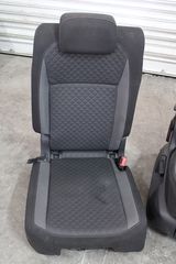 Σαλόνι κομπλέ VW Tiguan 5NA μαύρο ύφασμα-thumb-4