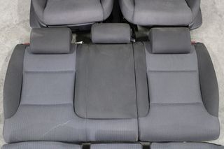 Σαλόνι κομπλέ AUDI A3 8P4 Sportback μαύρο-γκρι ύφασμα (5 πόρτες)-thumb-3