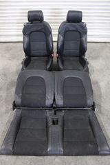 Σαλόνι κομπλέ AUDI A3 8P7 Cabrio SLine μαύρο δέρμα