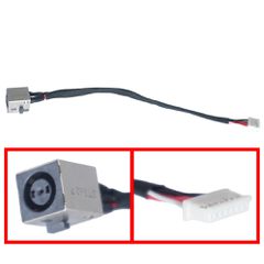 Βύσμα Τροφοδοσίας DC Power Jack Socket για Laptop Dell Latitude 14 TDP-105HSR2-D-102-J 150526 160310 105HSR2 με καλωδιοταινία 14.5cm 7pins ( Κωδ. 3975 )