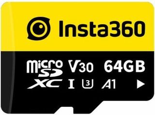 Insta360 64GB Sd Card - Micro Sd V30, XC1 U3 A1 - (CINTRPH/B)