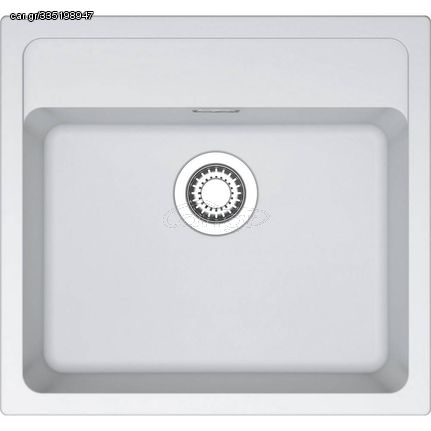 Franke Mythos MTG 610-60 Polar White Γρανιτένιος Νεροχύτης 60 cm