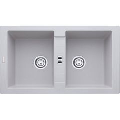 Franke Maris MAG 620 Metallic Platinum Γρανιτένιος Νεροχύτης 80cm