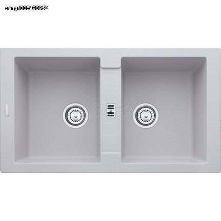 Franke Maris MAG 620 Metallic Platinum Γρανιτένιος Νεροχύτης 80cm