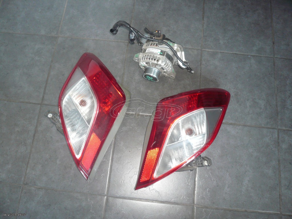 TOYOTA YARIS 2011/2014 ΦΑΝΆΡΙΑ ΠΊΣΩ/ΔΥΝΑΜΟ/ΜΙΖΑ